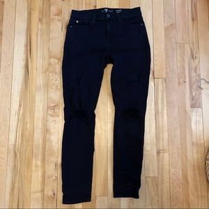 Distressed 7 For All Mankind Jeans